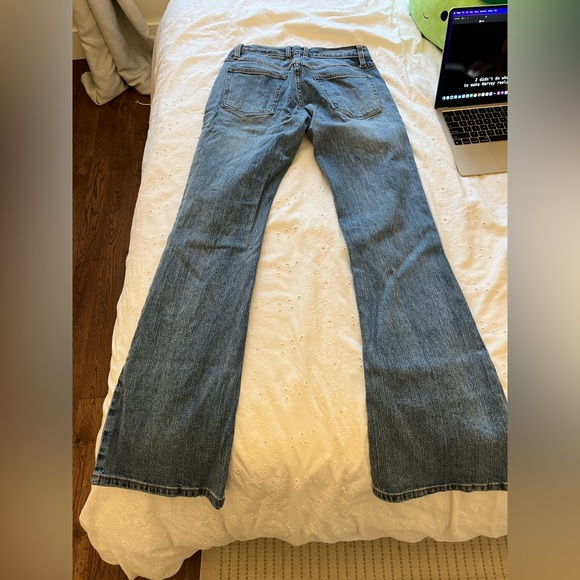 J.GALT jeans, flared at the bottom, dark blue - Picture 2 of 3